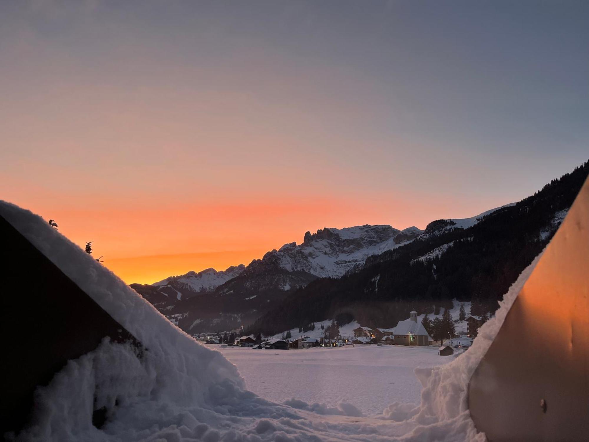 Apartament Mes Lastei Campitello di Fassa Zewnętrze zdjęcie