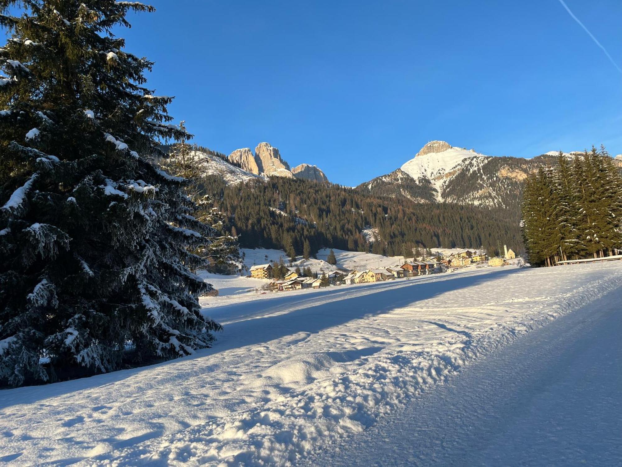 Apartament Mes Lastei Campitello di Fassa Zewnętrze zdjęcie